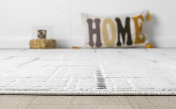 Seyran Vista 5118 Gri Salon Halısı Yolluk Yumuşak Tuşeli Modern Dokuma Makine Halısı