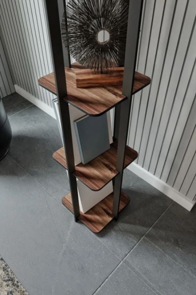 Messer Pine Raflı Modern Lambader Ayaklı Dekoratif Abajur Modern Aydınlatma