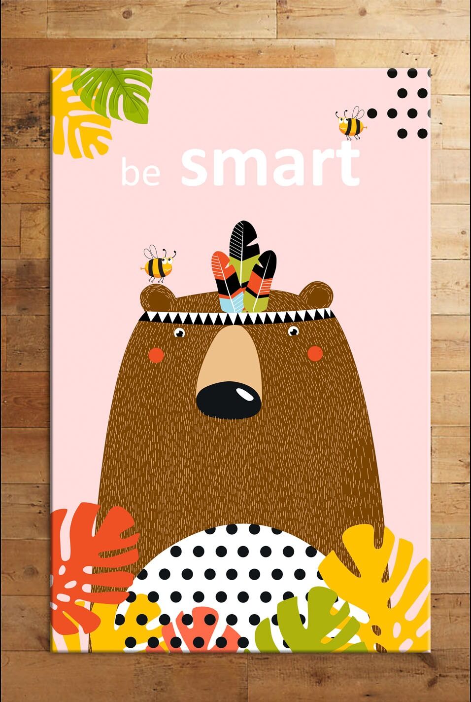 Cino 74 Sevimli Ayı Çocuk Odası Halı Bebek Oyun Halısı