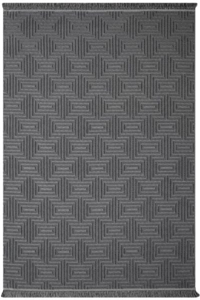 Seyran Halı Ruby 1150 Antrasit Hav Toz Vermez Modern Yumuşak Tuşeli Salon Halısı