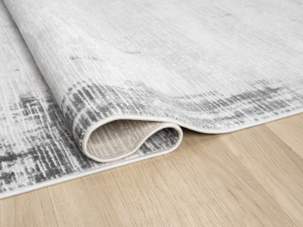 Seyran Vista 5120 Gri Salon Halısı Yolluk Yumuşak Tuşeli Modern Dokuma Makine Halısı