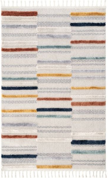 Eko Halı Terazzo TRZ 01 Multy Kabartmalı Hav Toz Vermez Multi Yumuşak ve Parlak Tuşeli İskandinav Halı