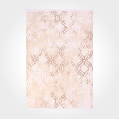 Crea Halı Royal Koleksiyonu 14559K Bambu Viskon Dokuma Modern Makine Halısı Krem My Crea Home 120x180
