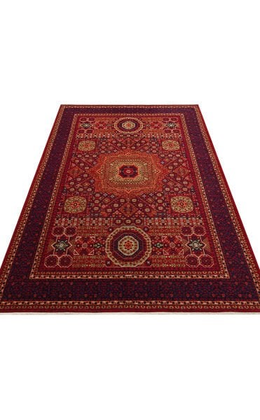 Eko Halı Buhari BHR 10 Multy Afgan Desenli Akrilik Şönil Hav Toz Vermez Etnik Modern Halı