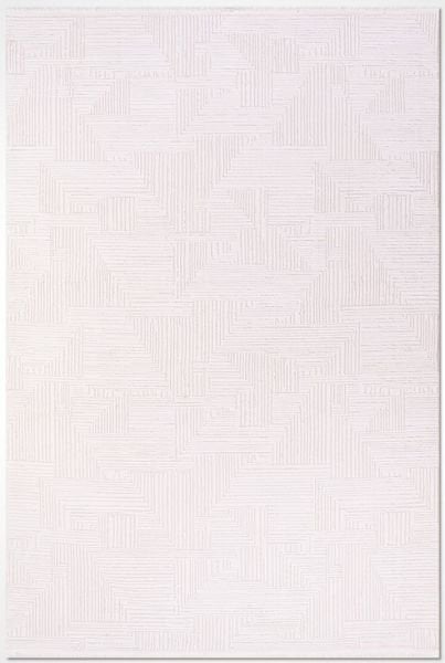 Crea Halı Avangart 404B Modern Dokuma Beyaz Salon Halısı My Crea Home