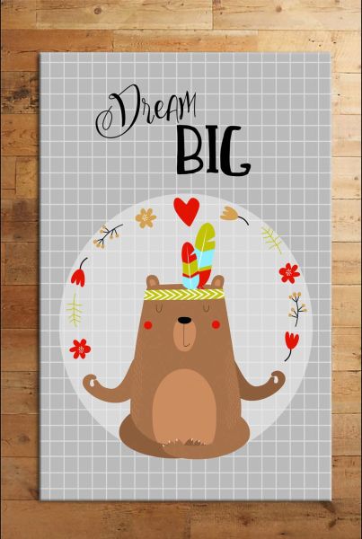 Cino 74 Dream Big Çocuk Odası Halı Bebek Oyun Halısı