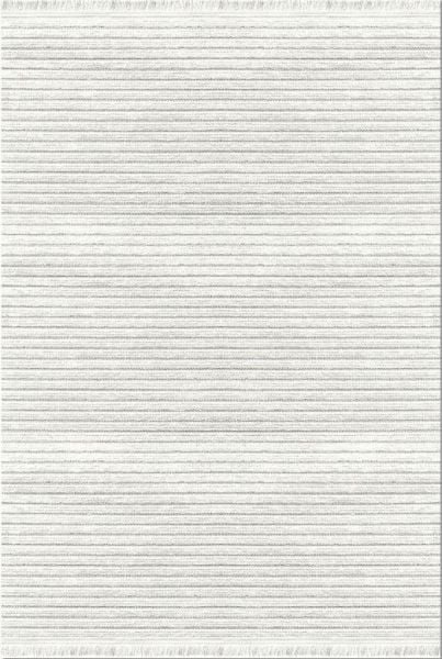 Crea Liya  8258S Beyaz Yumuşak Tuşeli Modern Yolluk Koridor Mutfak Salon Halısı My Crea Home