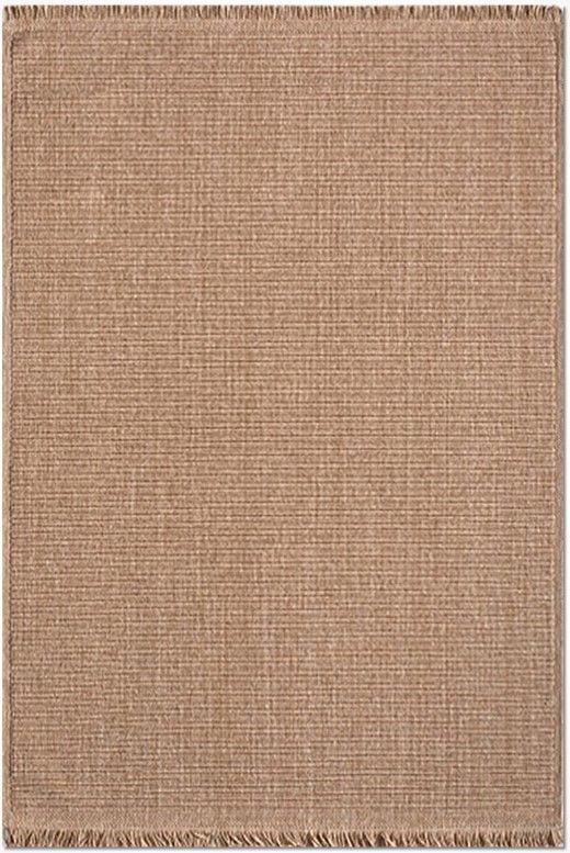 Crea Halı Belen BR001 Kahverengi Hasır Dokuma Hav Toz Vermez Modern Halı Hasır Yolluk My Crea Home