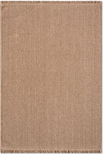 Crea Halı Belen BR001 Kahverengi Hasır Dokuma Hav Toz Vermez Modern Halı Hasır Yolluk My Crea Home