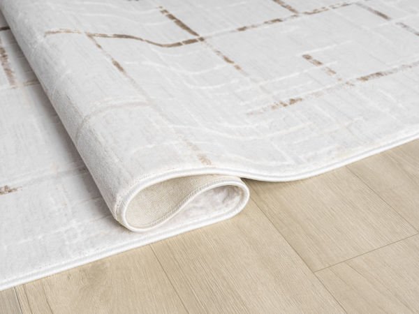 Seyran Vista 5118 Kahve Salon Halısı Yolluk Yumuşak Tuşeli Modern Dokuma Makine Halısı