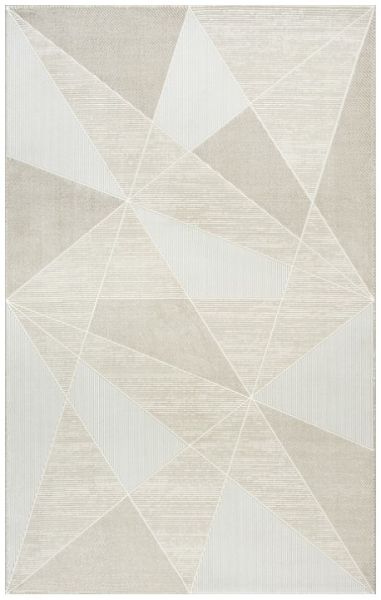 Padişah Prime Koleksiyonu 69390 070 Krem Bej Premium Seri Dokuma Modern Salon Halısı