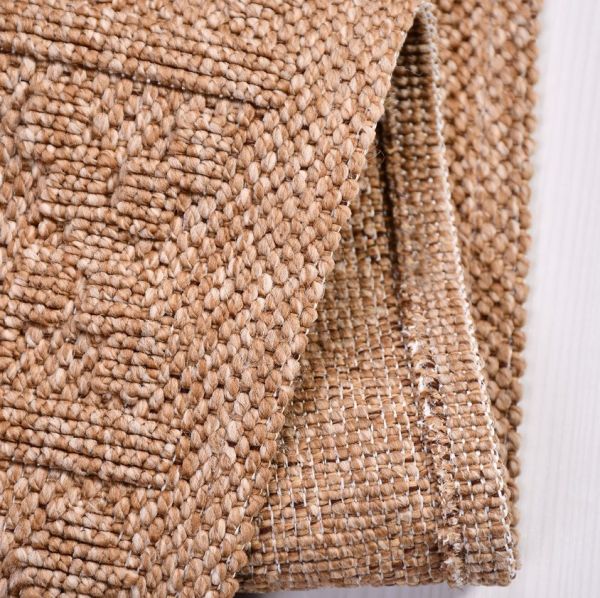 Crea Halı Belen BR003 Kahverengi Hasır Dokuma Hav Toz Vermez Modern Halı Hasır Yolluk My Crea Home